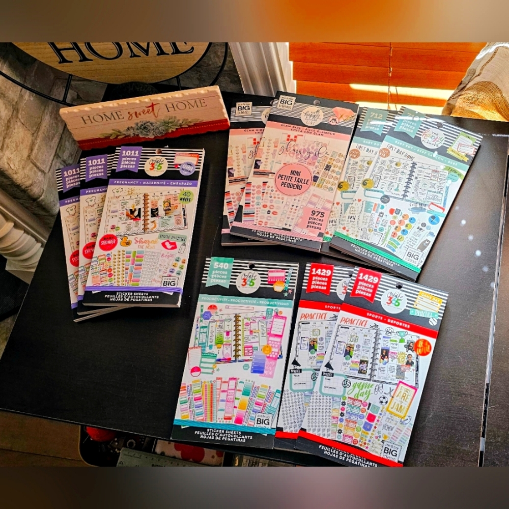 NEW Happy Planner sticker books